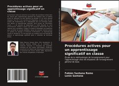 Procédures actives pour un apprentissage significatif en classe - Santana Romo, Fabián; Santana, Lenin