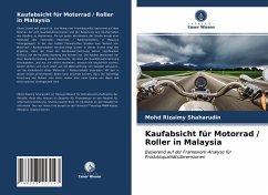 Kaufabsicht für Motorrad / Roller in Malaysia - Shaharudin, Mohd Rizaimy