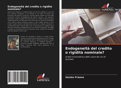 Cover Endogeneità del credito o rigidità nominale?