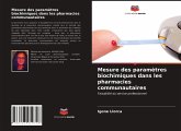 Mesure des paramètres biochimiques dans les pharmacies communautaires