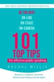 101 Top Tips for Effective Public Speaking: Be the Best On-line; On-Stage; On-Camera