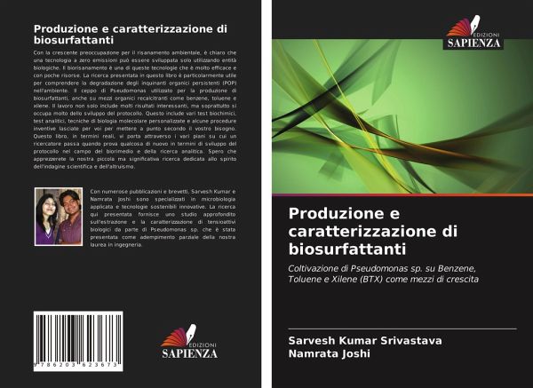 Produzione e caratterizzazione di biosurfattanti Produzione e caratterizzazione di biosurfattanti