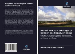 Praktijken van strategisch beheer en dienstverlening - UWANYILIGIRA, Jeanne d'Arc