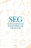 Supplementum Epigraphicum Graecum, Volume LXVI (2016)