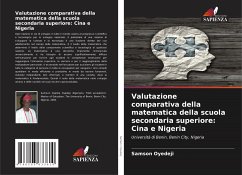 Valutazione comparativa della matematica della scuola secondaria superiore: Cina e Nigeria - Oyedeji, Samson