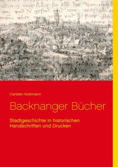 Backnanger Bücher - Kottmann, Carsten