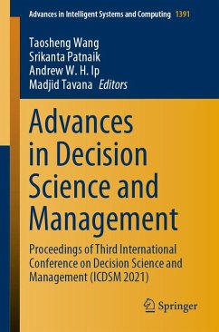 Cover Advances in Decision Science and Management (eBook, PDF)