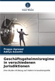 Geschäftsgeheimnisregime in verschiedenen Jurisdiktionen