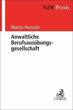 Anwaltliche Berufsausübungsgesellschaft - Henßler, Martin