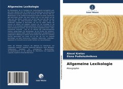 Allgemeine Lexikologie - Kretov, Alexei;Podtelezhnikova, Elena