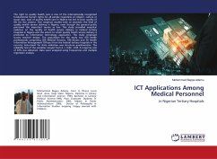 ICT Applications Among Medical Personnel - Bappa Adamu, Mohammed