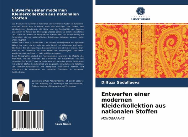 Entwerfen einer modernen Kleiderkollektion aus nationalen Stoffen Entwerfen einer modernen Kleiderkollektion aus nationalen Stoffen
