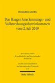 Das Haager Anerkennungs- und Vollstreckungsübereinkommen vom 2. Juli 2019