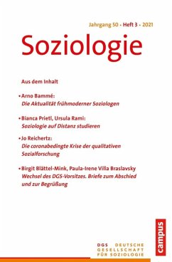 Cover Soziologie 3/2021 (eBook, PDF)