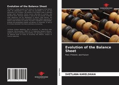 Evolution of the Balance Sheet - KARELSKAIA, SVETLANA