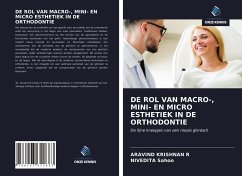 DE ROL VAN MACRO-, MINI- EN MICRO ESTHETIEK IN DE ORTHODONTIE - Krishnan R, Aravind; Sahoo, Nivedita