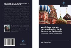 Verdeling van de bevoegdheden in de Russische Federatie - Kuznetsov, Igor