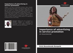 Importance of advertising in service promotion - Bosonkondo Bompola, Erick