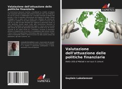 Valutazione dell'attuazione delle politiche finanziarie - Lukalansoni, Guylain