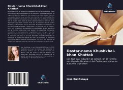 Dastar-nama Khushkhal-khan Khattak - Kunitskaya, Jana