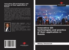 Innovative GR-technologies and practice of their application in Russia - Simonovich, Nikolay