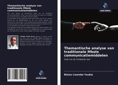 Themantische analyse van traditionele Mbole communicatiemiddelen - Lisembe Yaukia, Blaise