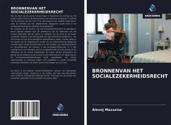 Cover BRONNENVAN HET SOCIALEZEKERHEIDSRECHT