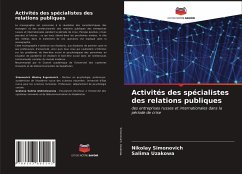 Activités des spécialistes des relations publiques - Simonovich, Nikolay;Uzakowa, Salima