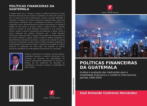 POLÍTICAS FINANCEIRAS DA GUATEMALA POLÍTICAS FINANCEIRAS DA GUATEMALA