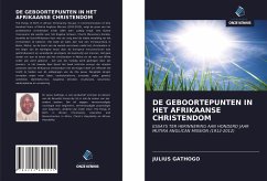 Cover DE GEBOORTEPUNTEN IN HET AFRIKAANSE CHRISTENDOM