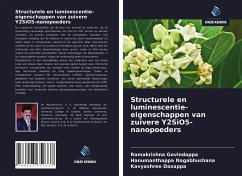 Structurele en luminescentie-eigenschappen van zuivere Y2SiO5-nanopoeders - Govindappa, Ramakrishna; Nagabhushana, Hanumanthappa; Dasappa, Kavyashree