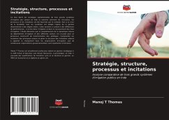 Stratégie, structure, processus et incitations - Thomas, Manoj T