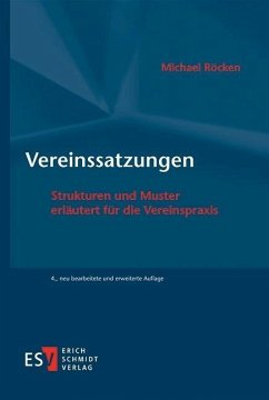 Vereinssatzungen (eBook, PDF) - Röcken, Michael