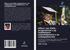 Cover Effect van ESOL-programma's op middelbare schooldiploma's en collegeplannen