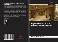 Religious practice in private law companies - Duffit-Dalloz, Fabien
