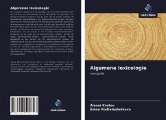 Algemene lexicologie - Kretov, Alexei;Podtelezhnikova, Elena