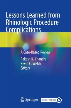 Lessons Learned from Rhinologic Procedure Complications (eBook, PDF) Lessons Learned from Rhinologic Procedure Complications (eBook, PDF)