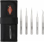 KNIPEX Präzisionspinzetten-Set, 5tlg