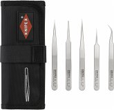 KNIPEX Präzisionspinzetten-Set, 5tlg