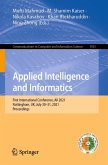Applied Intelligence and Informatics (eBook, PDF)