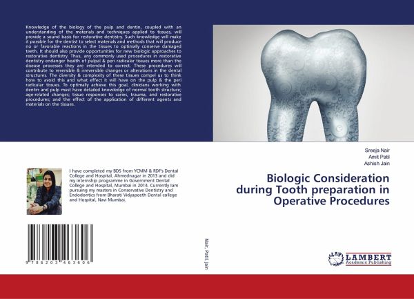 Biologic Consideration during Tooth preparation in Operative Procedures Biologic Consideration during Tooth preparation in Operative Procedures