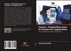 Camus : Proposition pour le frontal de l'application - Savran, Yalcin