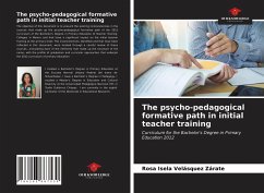Cover The psycho-pedagogical formative path in initial teacher training