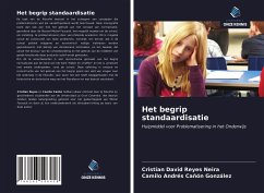 Het begrip standaardisatie - Reyes Neira, Cristian David; Cañón González, Camilo Andrés