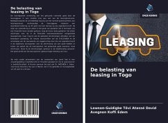 De belasting van leasing in Togo - Têvi Atassé David, Lawson-Guidigbe; Koffi Edem, Avegnon