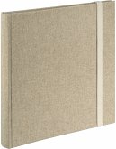 Hama Jumbo Tessuto beige 30x30 60 weiße Seiten 3847