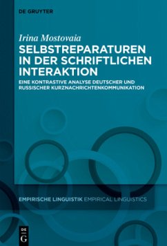 Selbstreparaturen in der schriftlichen Interaktion - Mostovaia, Irina