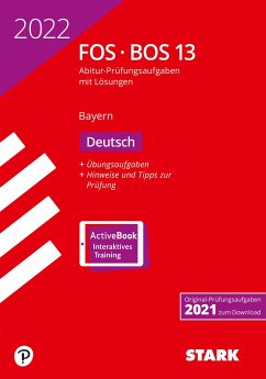 Cover STARK Abiturprüfung FOS/BOS Bayern 2022 - Deutsch 13. Klasse
