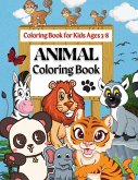 Animal Coloring Book   Coloring Book for Kids Ages 3-8