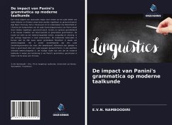 De impact van Panini's grammatica op moderne taalkunde - Namboodiri, E.V.N.